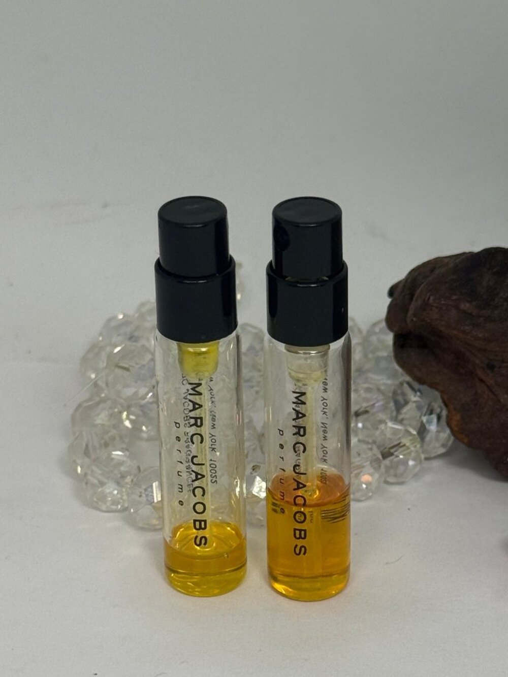 2x Marc Jacobs by Marc Jacobs Perfume EDP Spray Vials for Women - .07 oz - New*